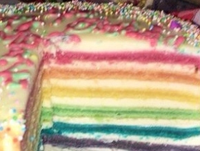 Rainbow Cake's Layers