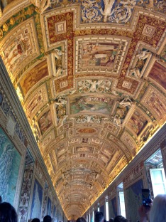 Phenomenal displays of art throughout the Vatican